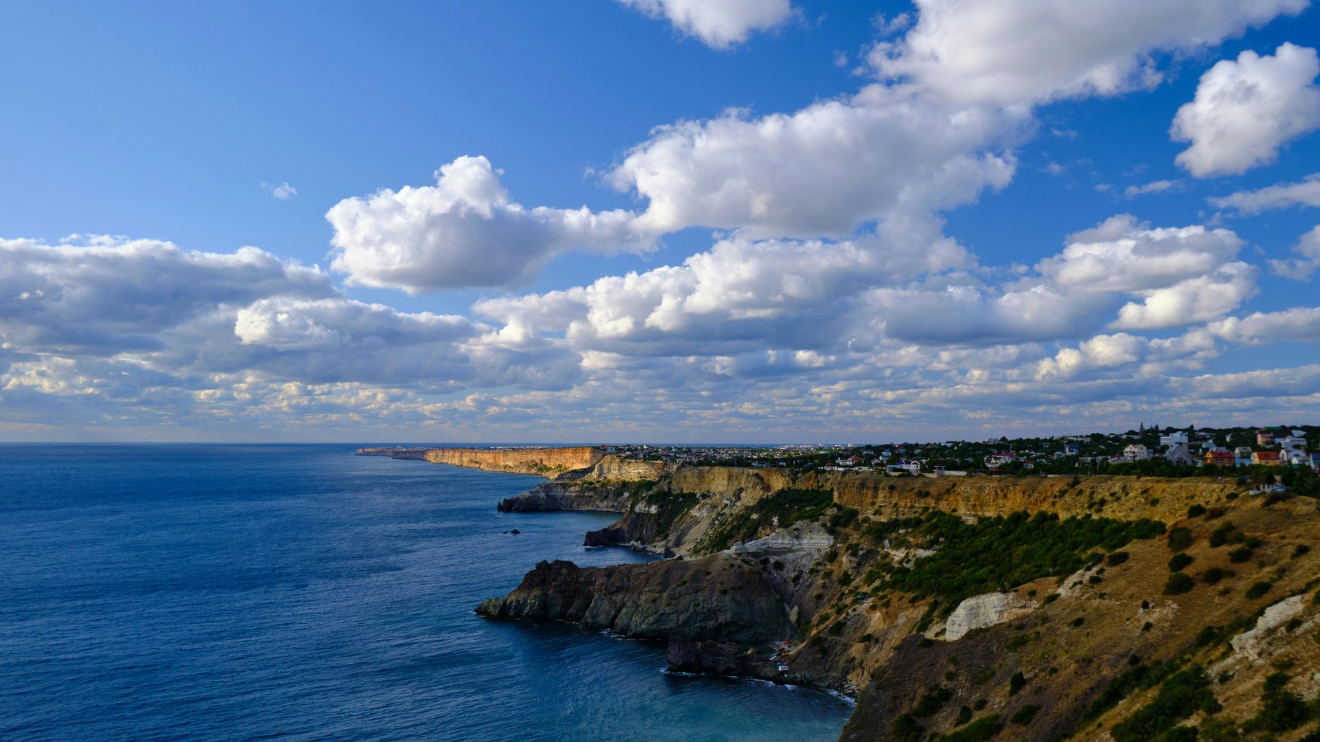 Golden Sands beach on the Black Sea coast, Bulgaria