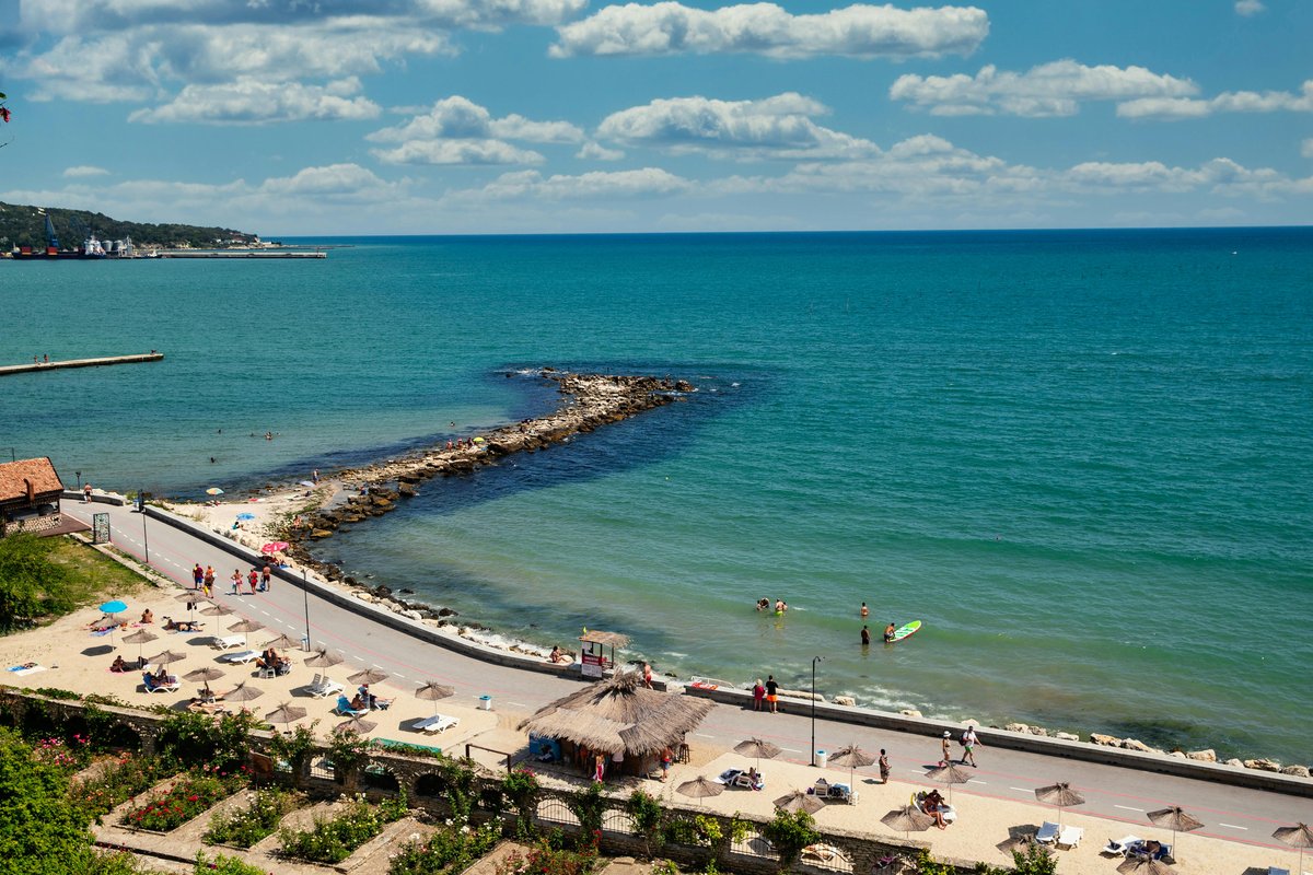 Strand von Varna am Schwarzen Meer